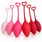 6-Piece Kegel Weight Set for Women – Silicone Pelvic Floor Exercisers with Progressive Training