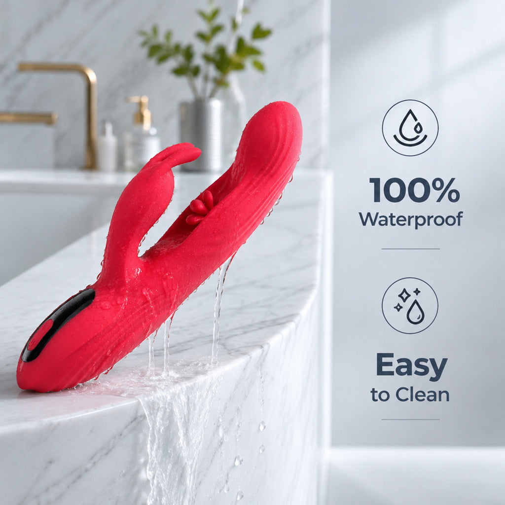 Rose Pulse Thrusting Rabbit Vibrator - image 5