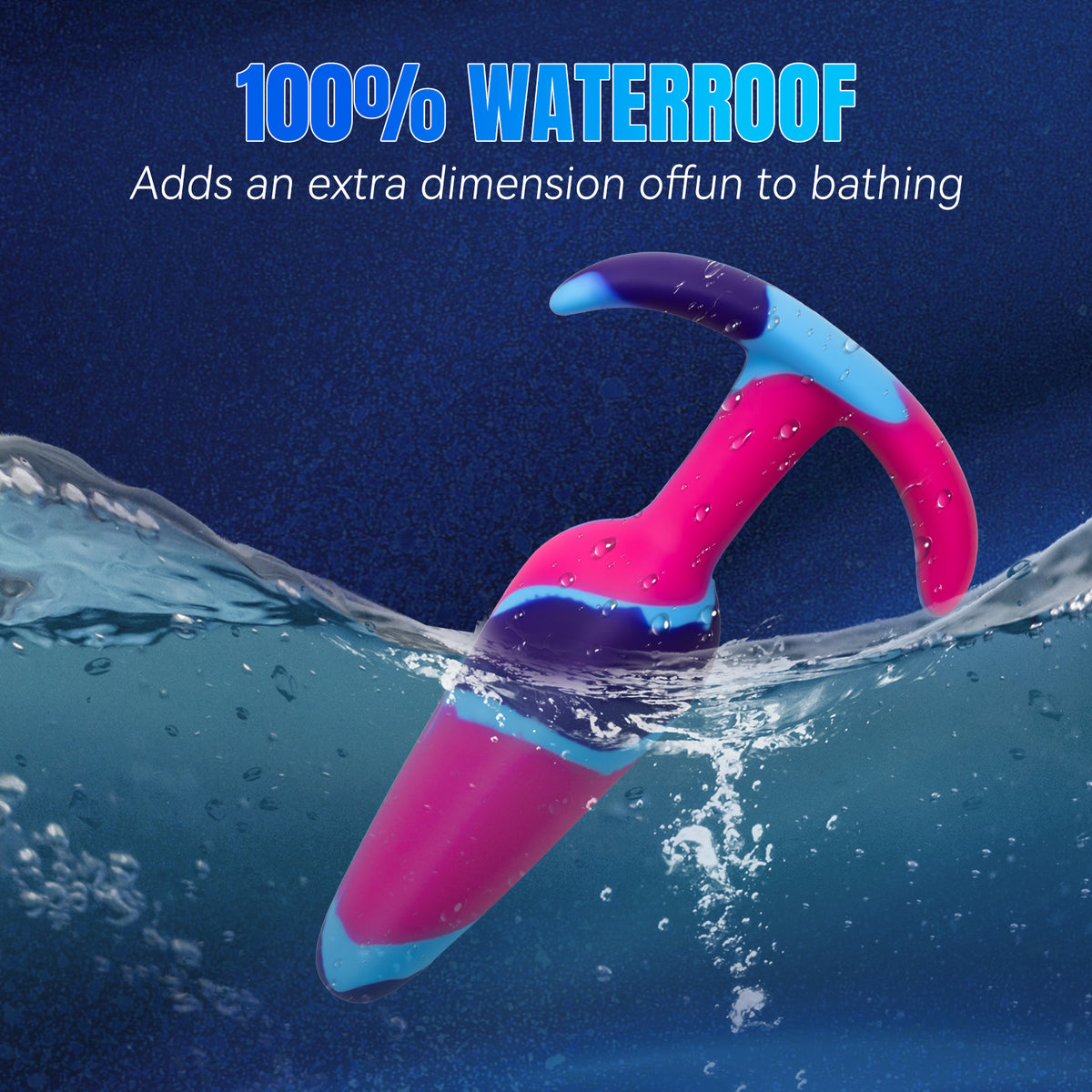 3-Piece Silicone Anal Plug Set – Graduated Sizes with Flared Bases & Multicolor Design