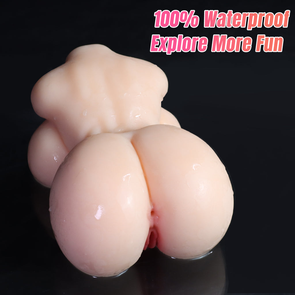 Realistic Dual-Channel TPE Torso Masturbator - image 7