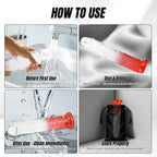 3-Piece Clear TPE Dildo Set with Suction Bases - image 7