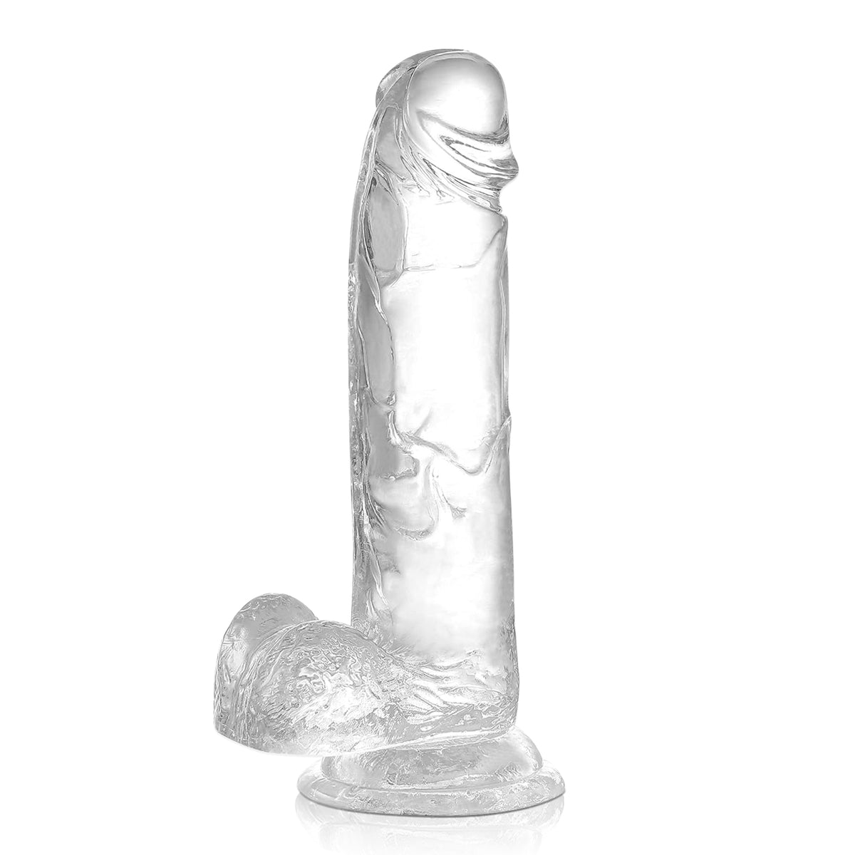 7.68-Inch TPE Dildo with Suction Cup