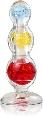Tri-Color Rolling Bead TPE Anal Plug - image 6