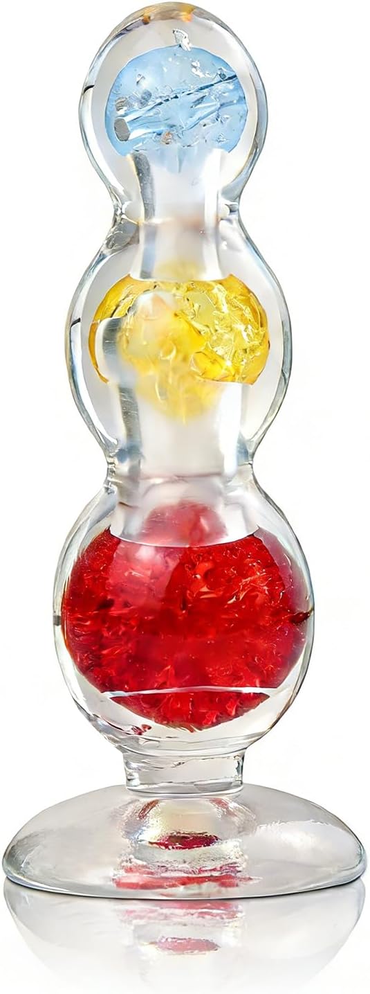 Tri-Color Rolling Bead TPE Anal Plug - image 6