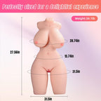 34 lb Realistic TPE Female Torso Masturbator - image 2