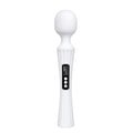 Rechargeable Vibrating Massage Wand with LCD Display