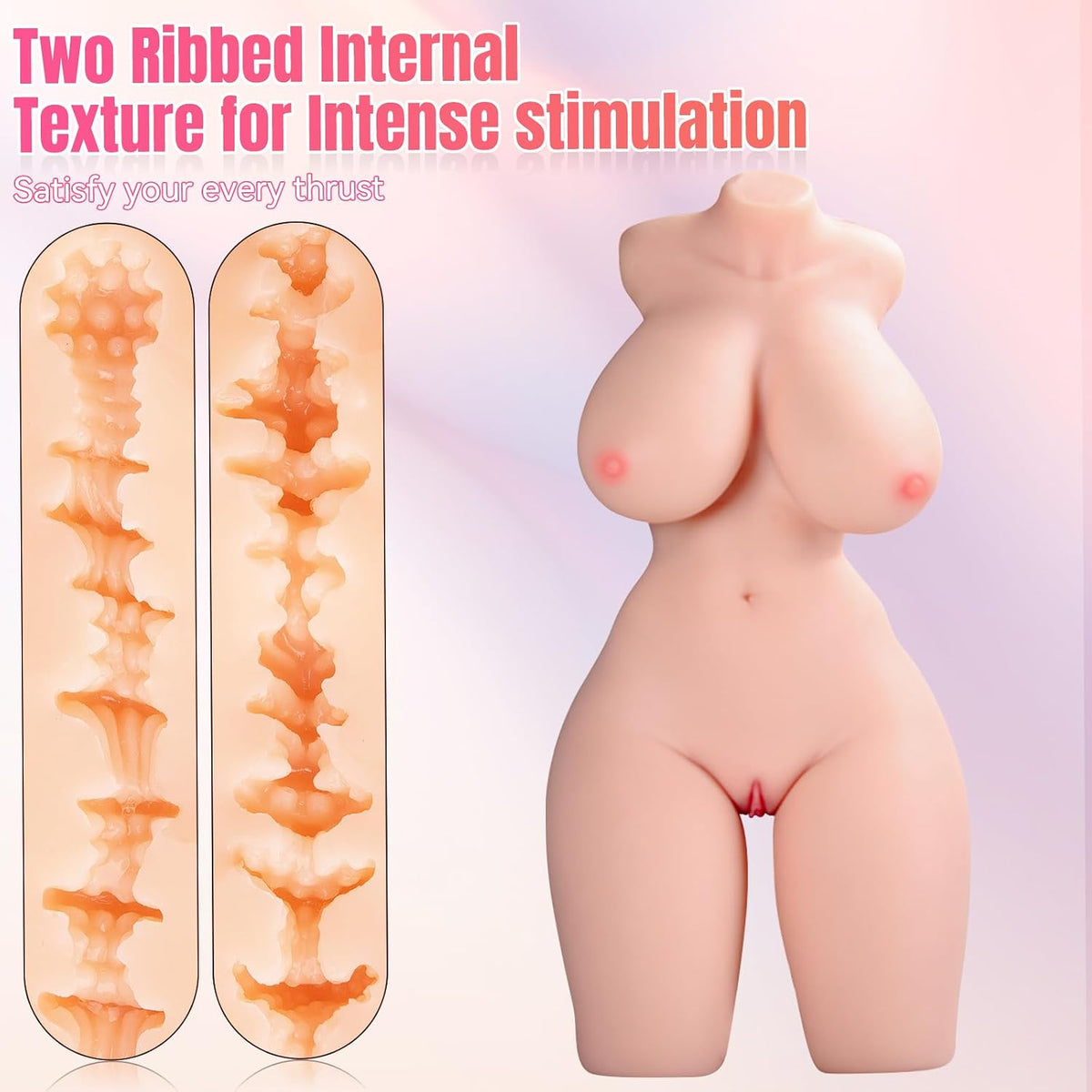 34 lb Realistic TPE Female Torso Masturbator - image 1