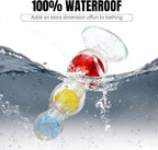 Tri-Color Rolling Bead TPE Anal Plug - image 4